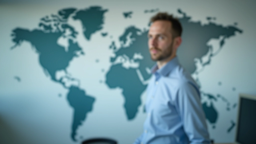 Finanzanalyst arbeitet an internationalen Wirtschaftsvergleichen